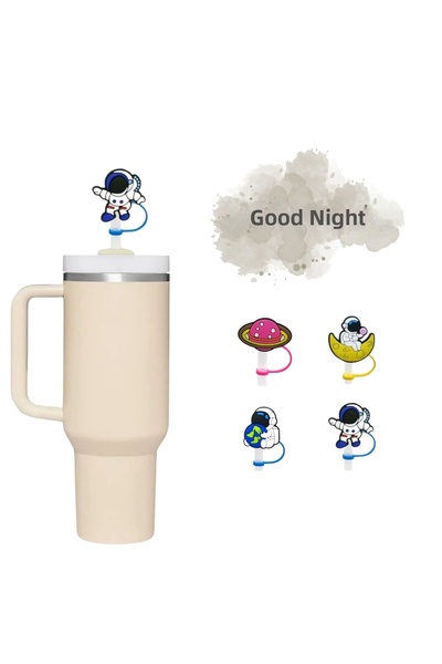 GECEDENİZ سدادة شفاطة متوافقة مع الترمس على شكل رائد فضاء