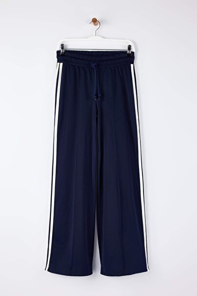 Trendyol Collection Navy Blue Plain Diver/Scuba Sportswear Sweatpants Thmaw26Ea00008