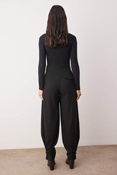 Trendyol Collection Black Pants Twoaw26Pl00163