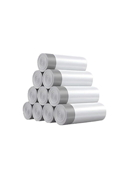 Choice 45 × 50 سم 200 قطعة 100/200 قطعة أكياس قمامة سميكة برباط، كيس قمامة صغ...