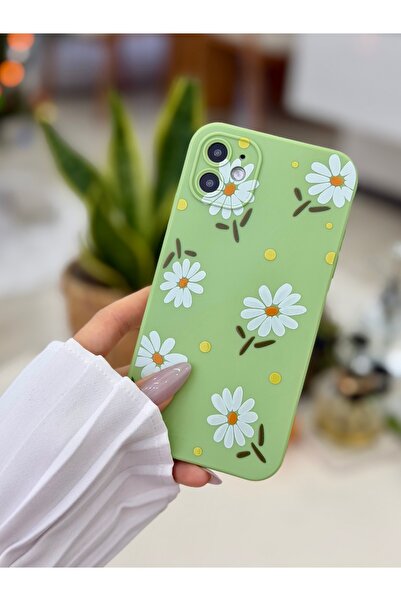 Go Aksesuar Iphone 11 Uyumlu Papatya Desenli Kılıf