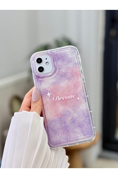 Go Aksesuar حافظة حماية للكاميرا متوافقة مع هاتف آيفون 11 باللون الوردي (12 ز...