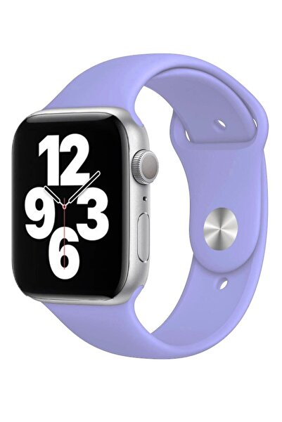 Quse Apple Watch Series 10/11 42mm & 41mm/40mm/38mm ile Uyumlu Silikon Kordon...