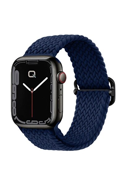 Quse Apple Watch 46mm/45mm/44mm & Series 1-3 42mm ile Uyumlu Ayarlanabilir Ör...