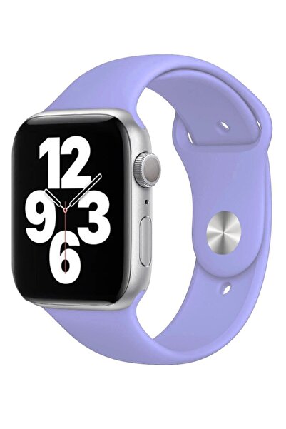 Melikzade Silikon Apple Watch Kordon – Lila – Series 10/11 42mm & 41/40/38mm ...