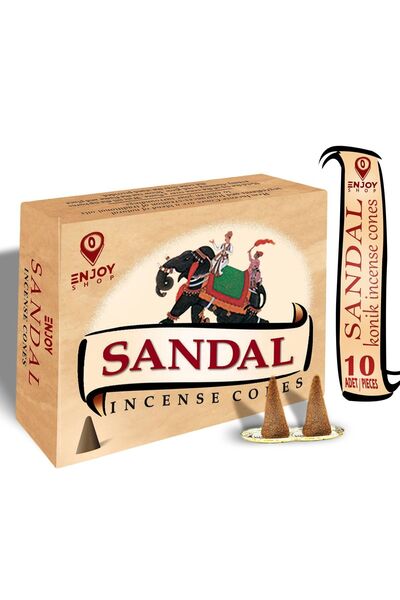 ENJOY SHOP Sandal / Sandalo Konik Tütsü 10 Adet / Pieces Not : Geri Akışlı Tü...