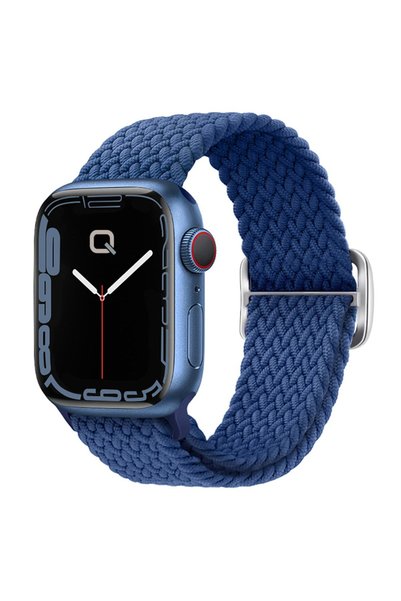 Quse Apple Watch 46mm/45mm/44mm & Series 1-3 42mm ile Uyumlu Ayarlanabilir Ör...