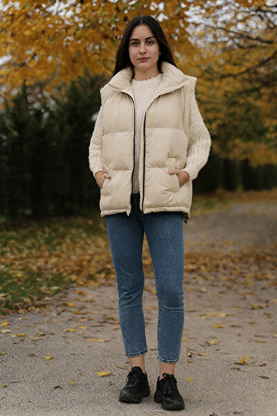 Yaren Moda Kadın Şişme Yelek