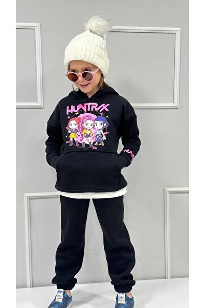 Aselin Kids طقم ملابس رياضية للأطفال من K-Pop Demon Hunters Hunterix Zoey Rum...