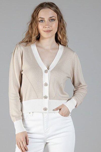 Irmak Kerekli Jewel Buttoned Knitwear Cardigan 5610