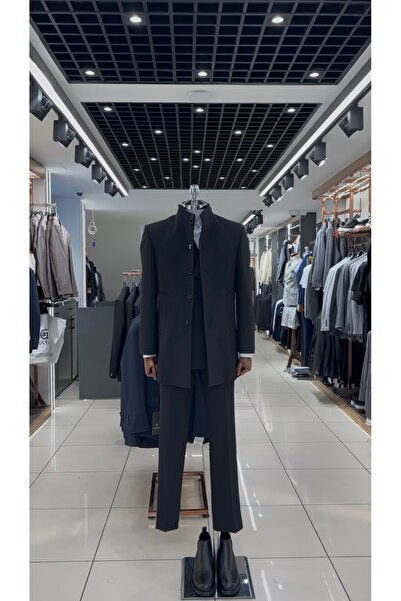 BT BABA TERZİ Hakim Collar Kaşe Kaban
