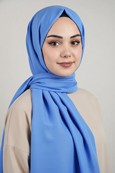 Berussa Solid Color Bamboo Aerobin Shawl - Pattern-02 - Color-18 -76