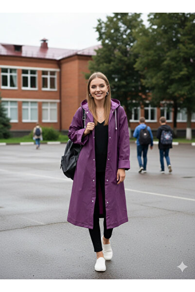 Dream Plus Unisex Μωβ αδιάβροχο εισαγόμενο υφασμάτινο αδιάβροχο