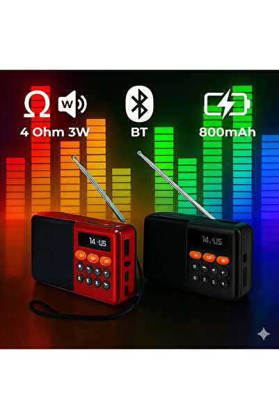 technozi Rose SP-411 Taşınabilir Bluetooth Hoparlör