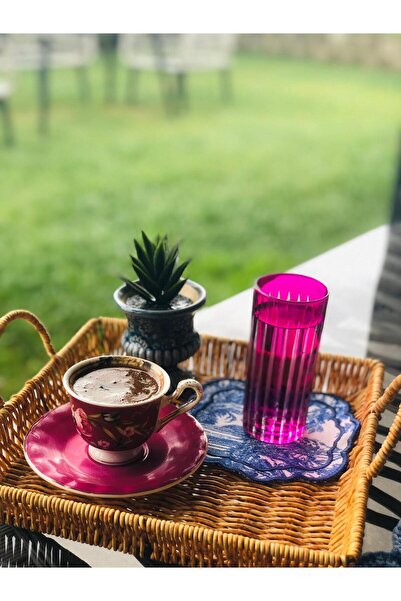 Home Kokteyl peçete fransız köylü deseni 6 lı