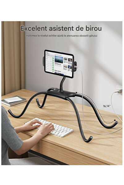 OEM Flexible Adjustable Support for Phone, Tablet, iPad, 360° Rotation, Compatible with Devic
