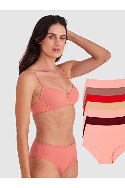IPL Set de talie înaltă chiloți pastel din bumbac Bato pentru femei