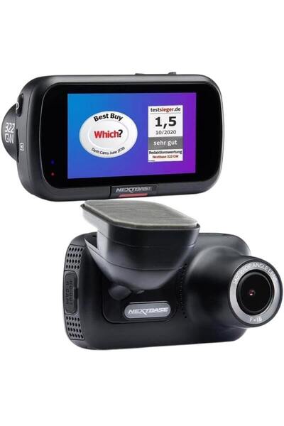 Nextbase Autokamera DVR 322GW, 1080P, 140° uhol záberu, 2,5-palcový dotykový displej