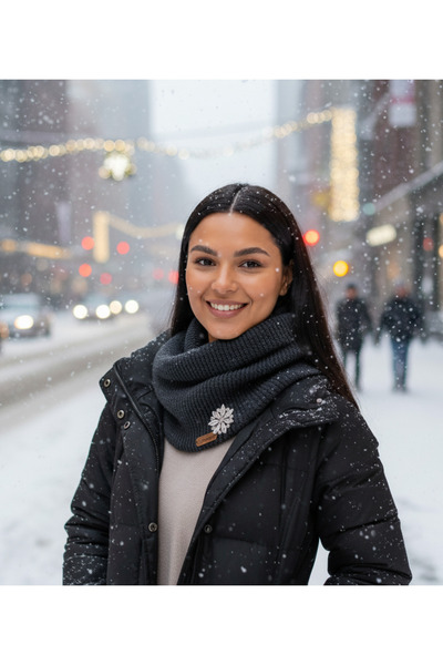 SedTa El Yapımı Broşlu Hipoalerjenik Boyunluk