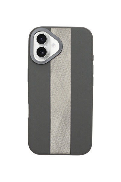Velvoria Horizon Stripe Case iPhone 17 Titanium Mist