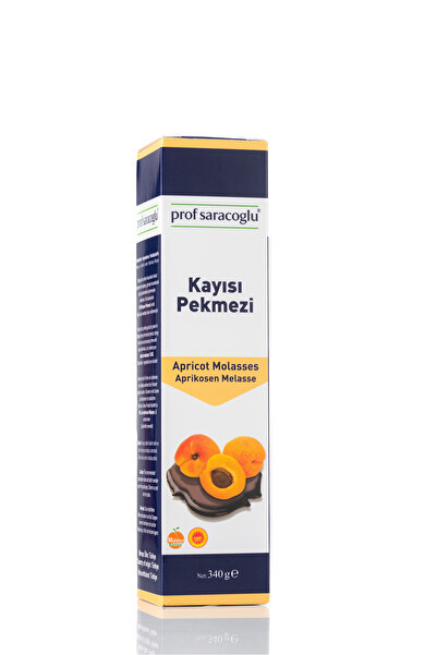 prof saracoğlu Doğal Kayısı Pekmezi 340 G - Katkısız Şeker İlavesiz