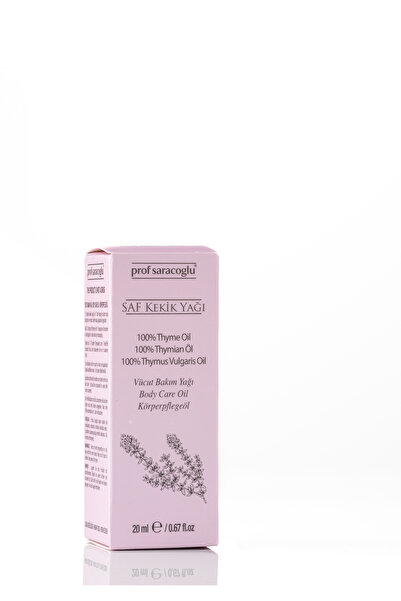 prof saracoğlu Kekik Yağı 20 ml