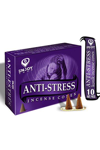 ENJOY SHOP Antistress Konik Tütsü Dinlendirici 10 Adet / Pieces Not: Geri Akı...