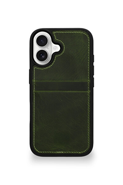 Velvoria حافظة جلدية فاخرة لهاتف آيفون 17 مع حامل بطاقات وتصميم كلاسيكي باللو...