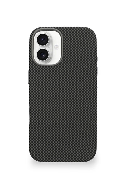 Velvoria جراب أراميد إير ماج سيف لهاتف آيفون 17 باللون الرمادي التيتانيوم