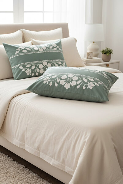 ŞENER HOME 100% bumbac Ranforce 2 piese Față de pernă Hobby 50x70 Cm