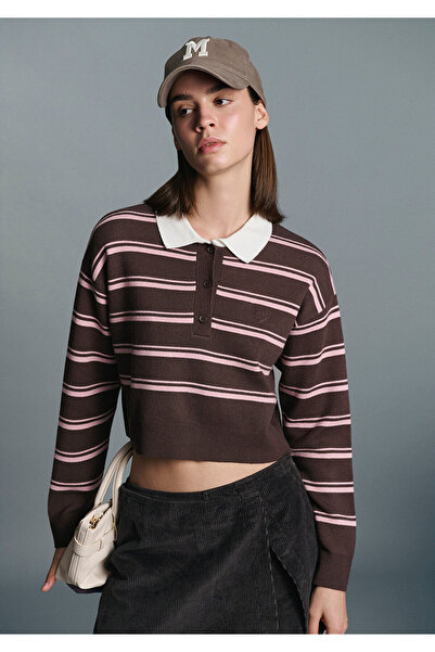 Mavi Поло с ленти и къс крой 1710877-91456