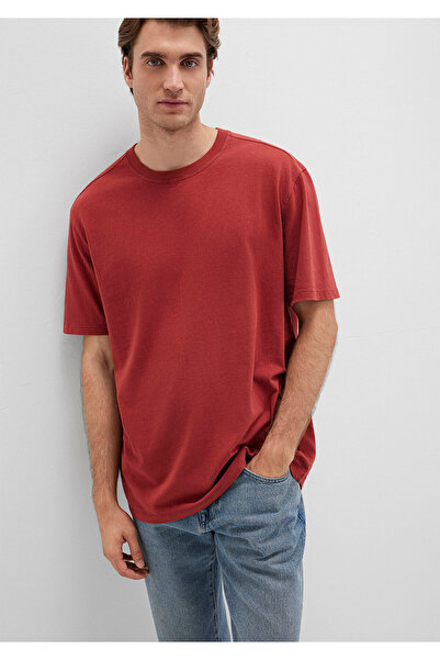 Mavi Κόκκινο μπλουζάκι Loose Fit / Χαλαρή Άνετη Κοπή 0613044-70457