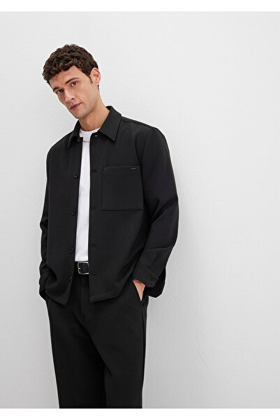 Mavi Pocket Detailed Black Shirt Regular Fit / Regular Cut 0211677-900