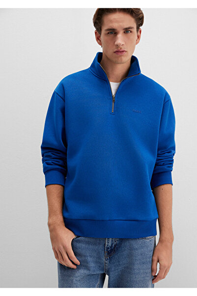 Mavi Logo cu fermoar semi-ascuns cu imprimeu Swea tricou 0S10585-70907