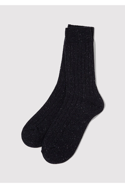 Mavi Wool Blend Black Boot Socks 0912000-900