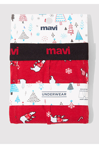 Mavi New Year Themed Printed Boxer 0912140-32421