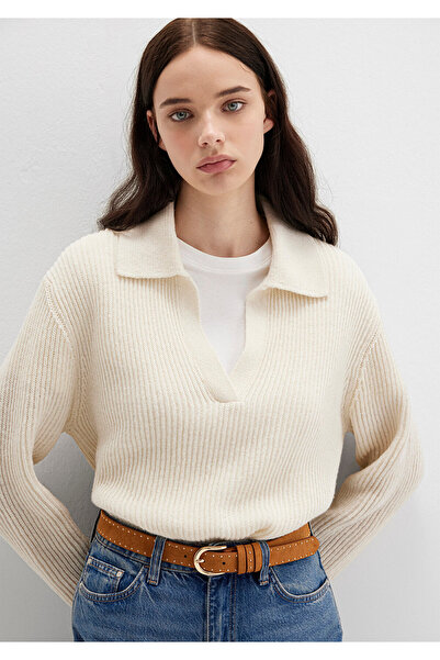 Mavi Brown Faux Suede Leather Belt 1913580-33653