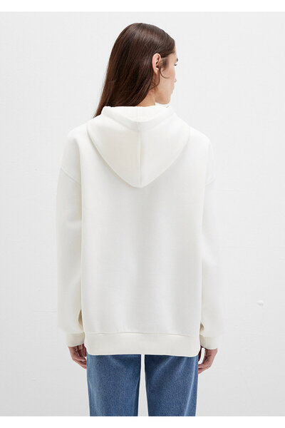 Mavi Snoopy Printed Ecru Sweatshirt 1S10470-80194