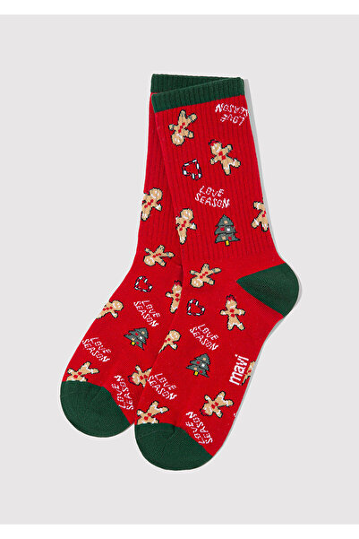 Mavi New Year Themed 2-Piece Socks 0912127-84057