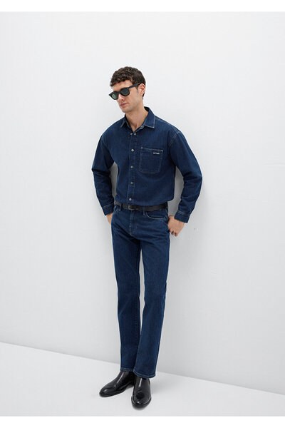 Mavi Martin Black Dark Misty Jean Παντελόνι 0037890982