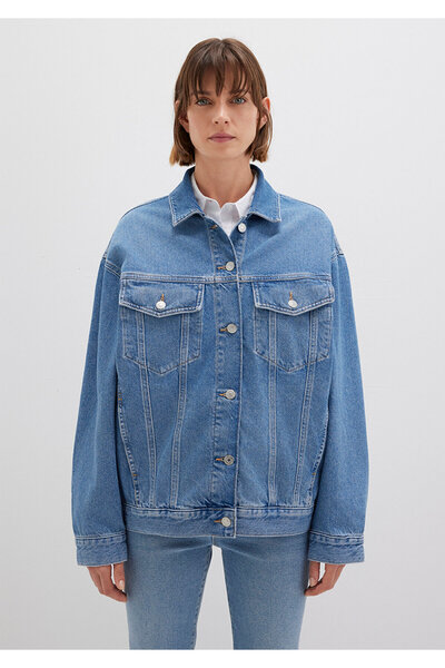 Mavi Luna 90s Indigo Blue Jean Jacket 1110177-90545