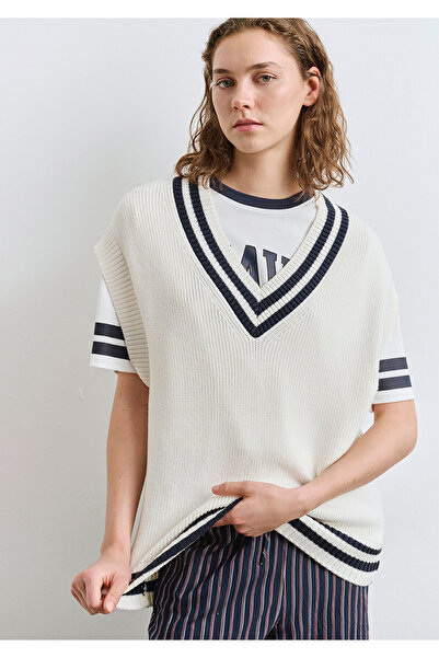 Mavi Ecru Sweater Loose Fit / Lockerer, bequemer Schnitt 1710706-70057