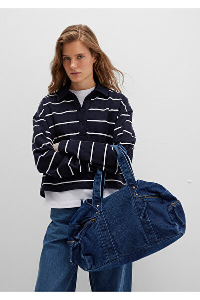 Mavi Geantă de umăr din denim 1913468-22189