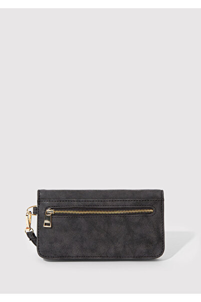 Mavi Faux Suede Anthracite Wallet 1913336-25767