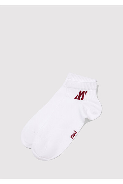 Mavi Weiße Booties-Socken 0911962-20454