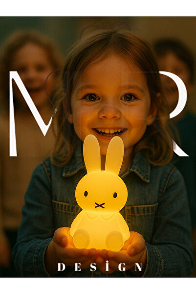 Genel Markalar Miffy Tavşan Gece Lambası küçük boy 12 CM Gün Işığı.