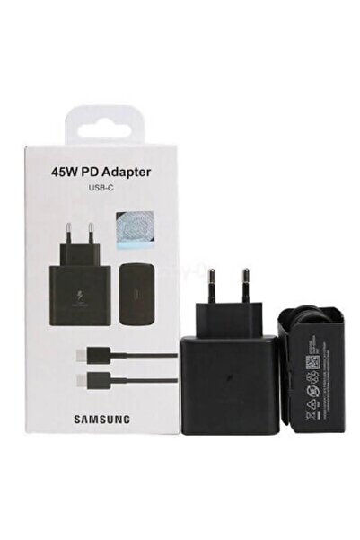 Samsung Original 45W PD Phone Charger, USB-C Cable Included