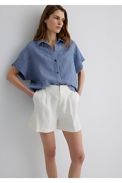 Mavi Textured Shirt Loose Fit / Loose Relaxed Cut 1210758-89861