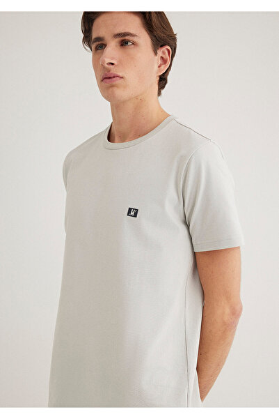 Mavi Pro Printed Gray T-Shirt Fitted / Fitted Cut 0612755 -70080