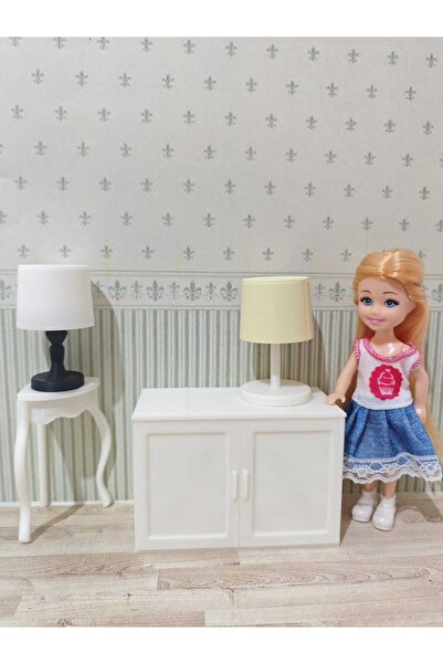 MOON SİRİUS 1/10 Ölçek Minyatür Modern Lamba maket -Bebek Evi Eşyası Masa dah...